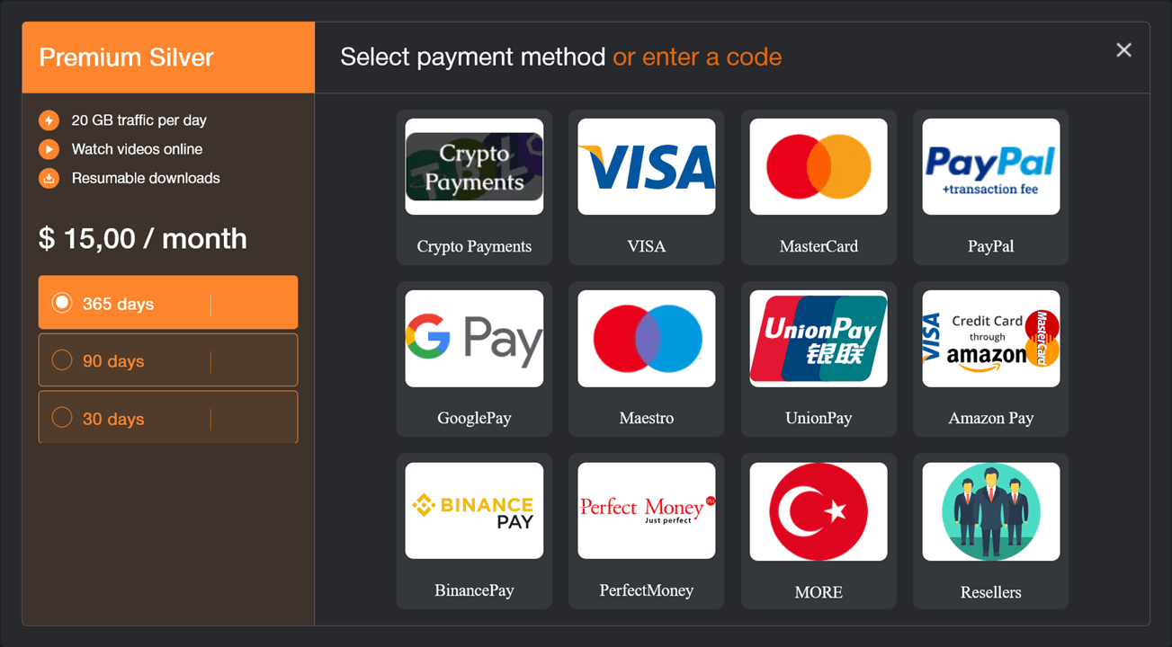 Tezfiles Premium Prices